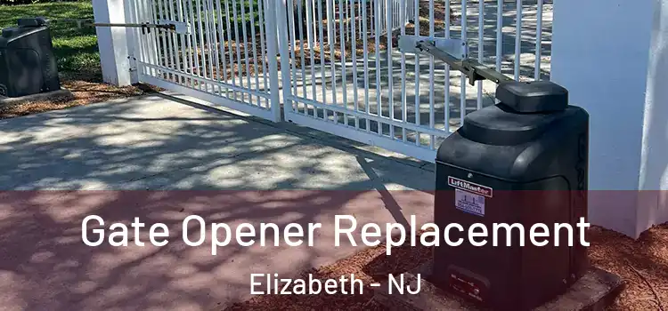 Gate Opener Replacement Elizabeth - NJ